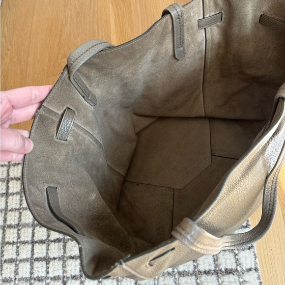 Celine Small Cabas Phantom with Belt in Souris - Picture 6 of 11